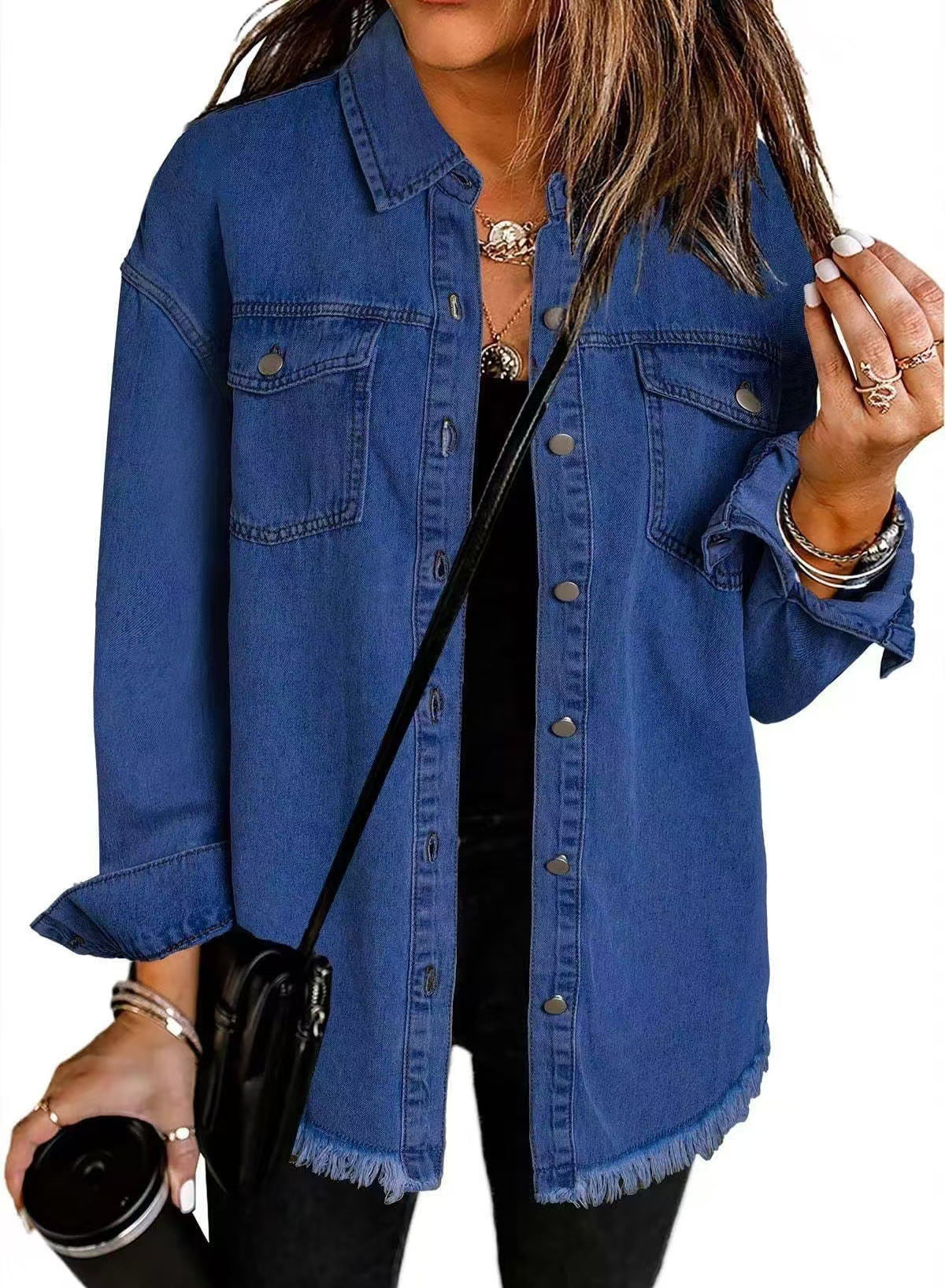 Women’s Denim Jacket – Classic Everyday Casual Style - Madeline