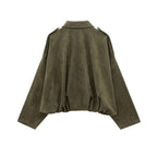 Women's Vintage Fringe Jacket – Oversized Western Statement Jacket