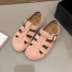 Women's Strappy Sandals with Adjustable Straps and Non-Slip Sole