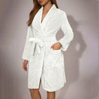 Corinne | Belted Dressing Gown with Pockets