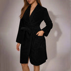 Corinne | Belted Dressing Gown with Pockets