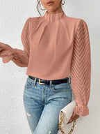 Women's Casual Blouse – Comfortable Everyday Blouse – Nora