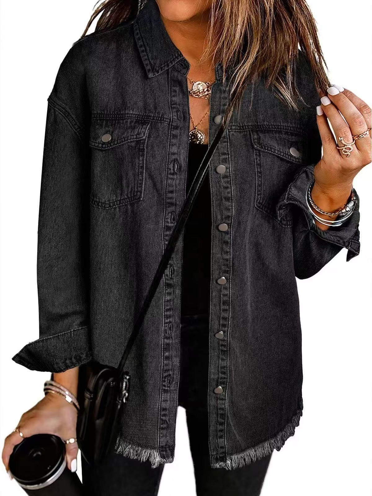 Women’s Denim Jacket – Classic Everyday Casual Style - Madeline