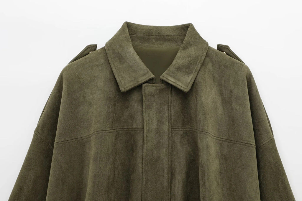 Women's Vintage Fringe Jacket – Oversized Western Statement Jacket