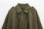Women's Vintage Fringe Jacket – Oversized Western Statement Jacket