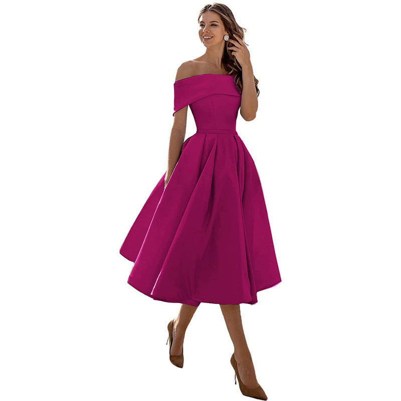 Women's Strapless Evening Maxi Dress – Fitted Formal Cocktail Dress