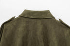 Women's Vintage Fringe Jacket – Oversized Western Statement Jacket