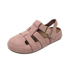 Women's Strappy Sandals with Adjustable Straps and Non-Slip Sole