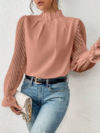 Women's Casual Blouse – Comfortable Everyday Blouse – Nora