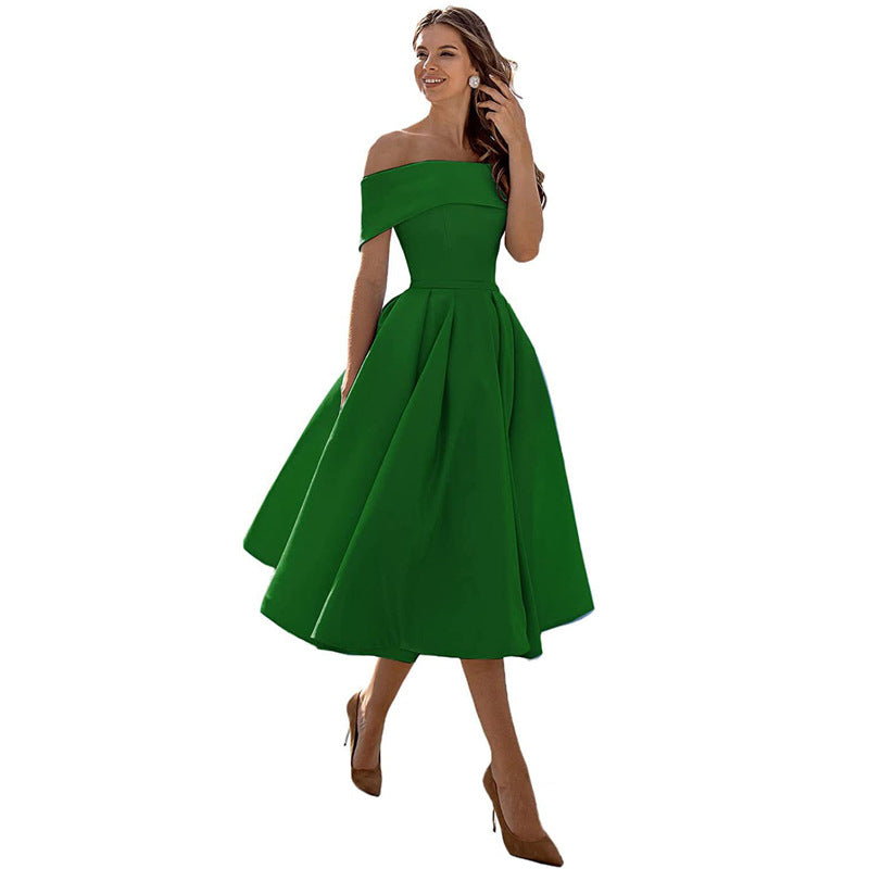 Women's Strapless Evening Maxi Dress – Fitted Formal Cocktail Dress