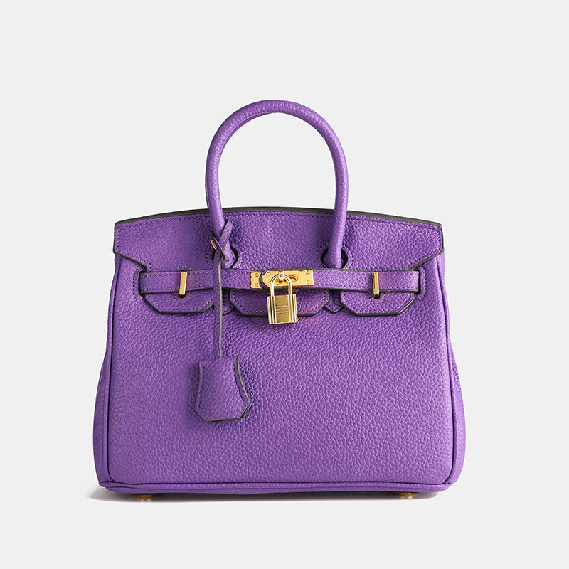 Women's Designer Faux Leather Handbag – Luxury Shoulder Bag – Solana