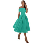 Women's Strapless Evening Maxi Dress – Fitted Formal Cocktail Dress
