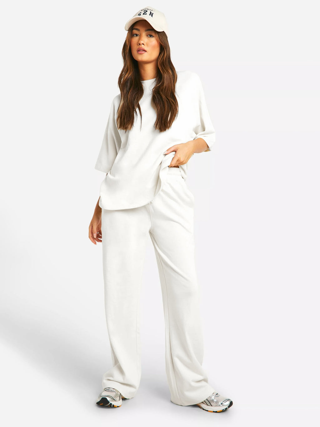 Women's Oversized Lounge Set – Wide Leg Set