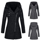Women's Weather Resistant Winter Coat – Longline Cold Weather Jacket