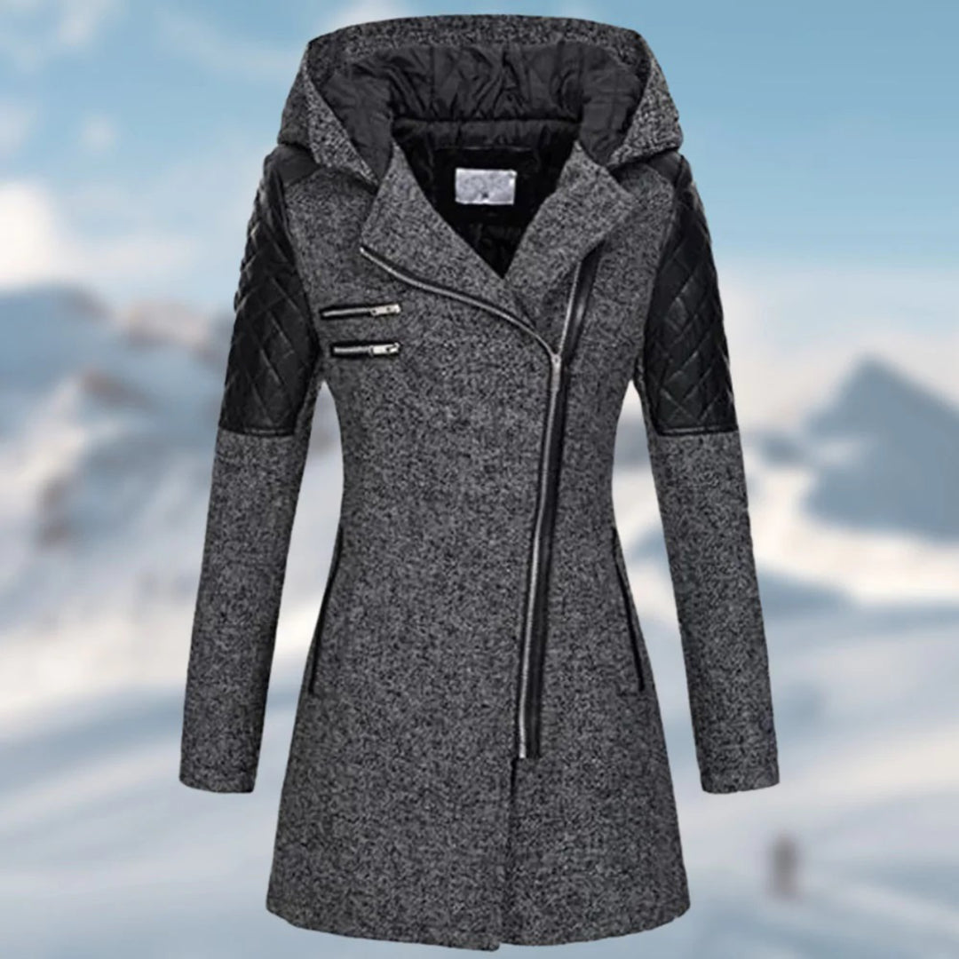 Women's Weather Resistant Winter Coat – Longline Cold Weather Jacket