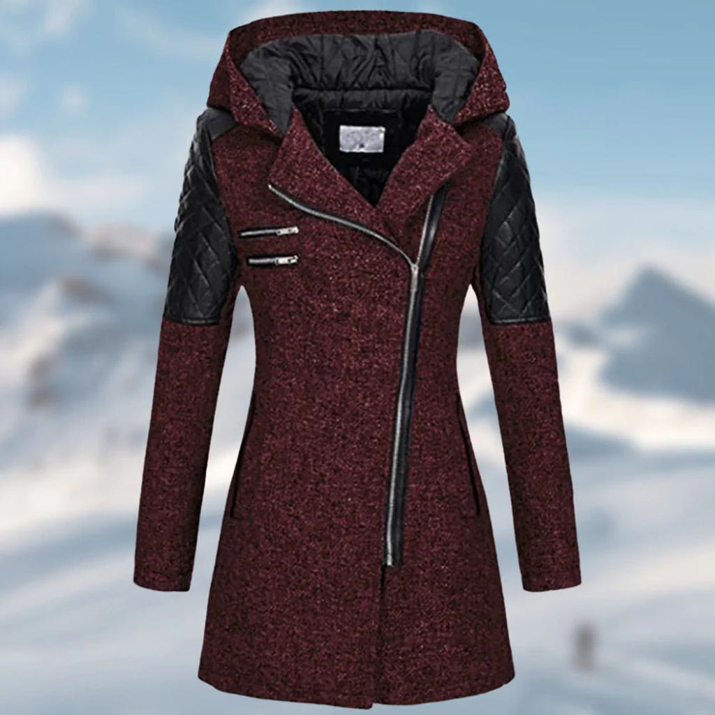 Women's Weather Resistant Winter Coat – Longline Cold Weather Jacket