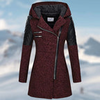 Women's Weather Resistant Winter Coat – Longline Cold Weather Jacket