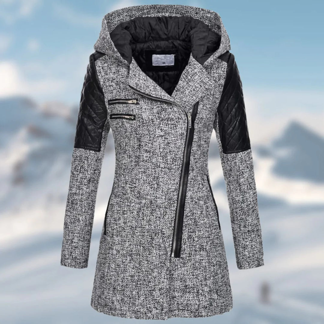 Women's Weather Resistant Winter Coat – Longline Cold Weather Jacket