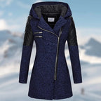 Women's Weather Resistant Winter Coat – Longline Cold Weather Jacket