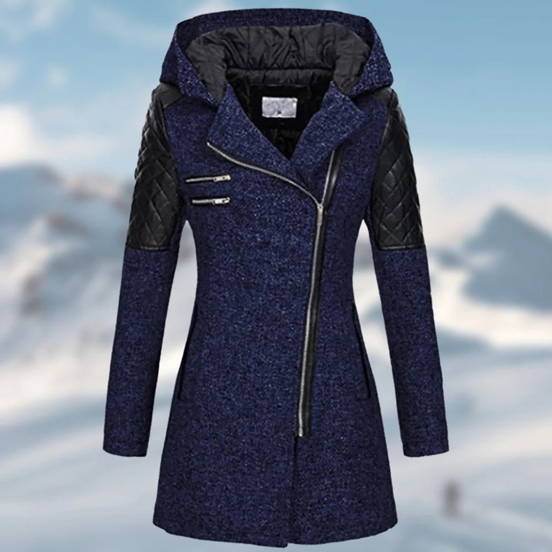 Women's Weather Resistant Winter Coat – Longline Cold Weather Jacket