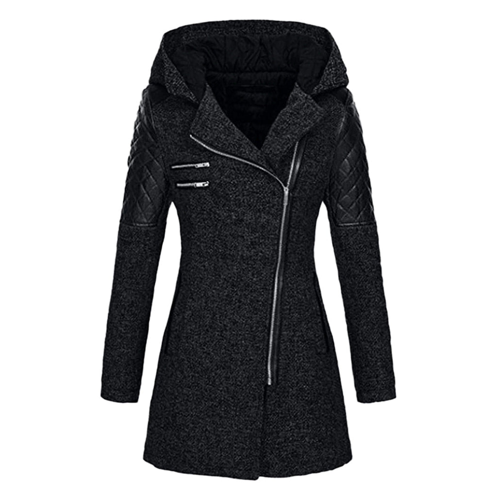 Women's Weather Resistant Winter Coat – Longline Cold Weather Jacket