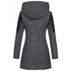 Women's Weather Resistant Winter Coat – Longline Cold Weather Jacket