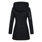 Women's Weather Resistant Winter Coat – Longline Cold Weather Jacket