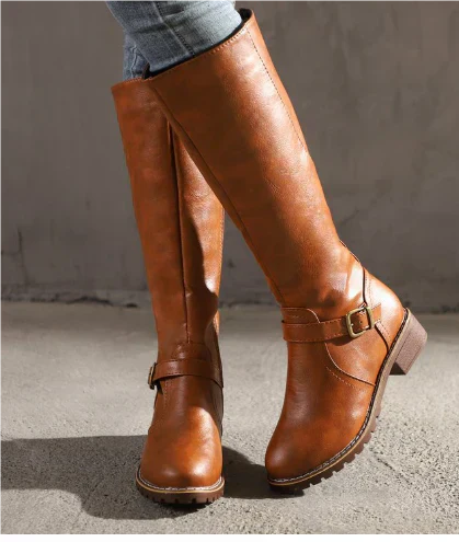 Women’s Knee-High Boots – Timeless Elegant Style - Fara