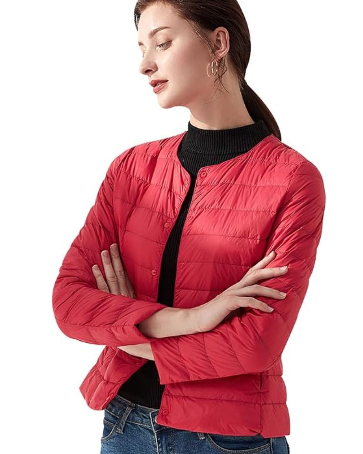 Women's Packable Puffer Jacket – Lightweight Cold Weather Jacket