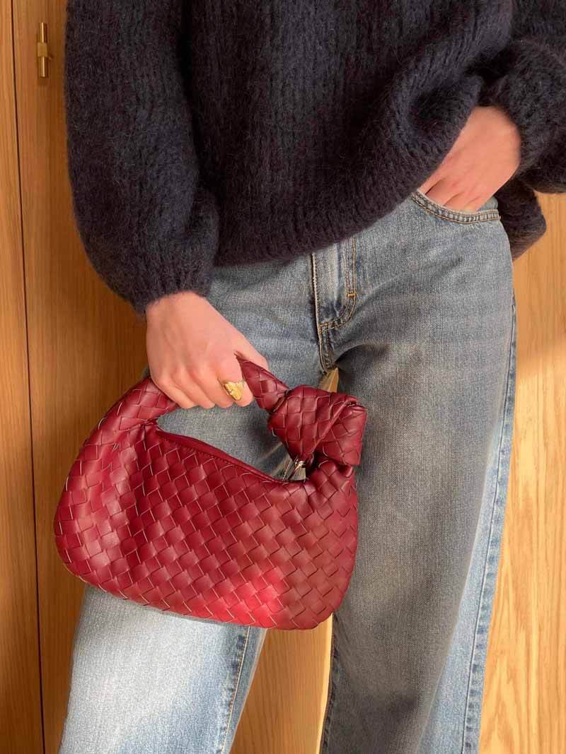 Women's Handbag – Woven Mini Handbag – Pamela