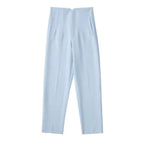 Women's Straight Leg Dress Pants – Wrinkle Resistant Tailored Trousers