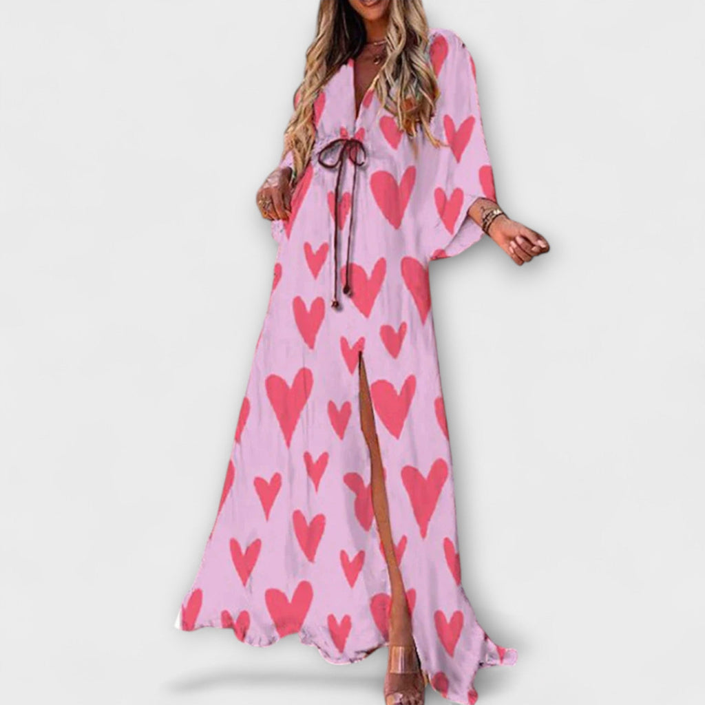 Women's Colorful Maxi Dress – Casual Summer Dress – Isla
