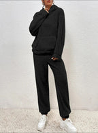 Women's Teddy Lounge Set – Hooded Cozy House Suit