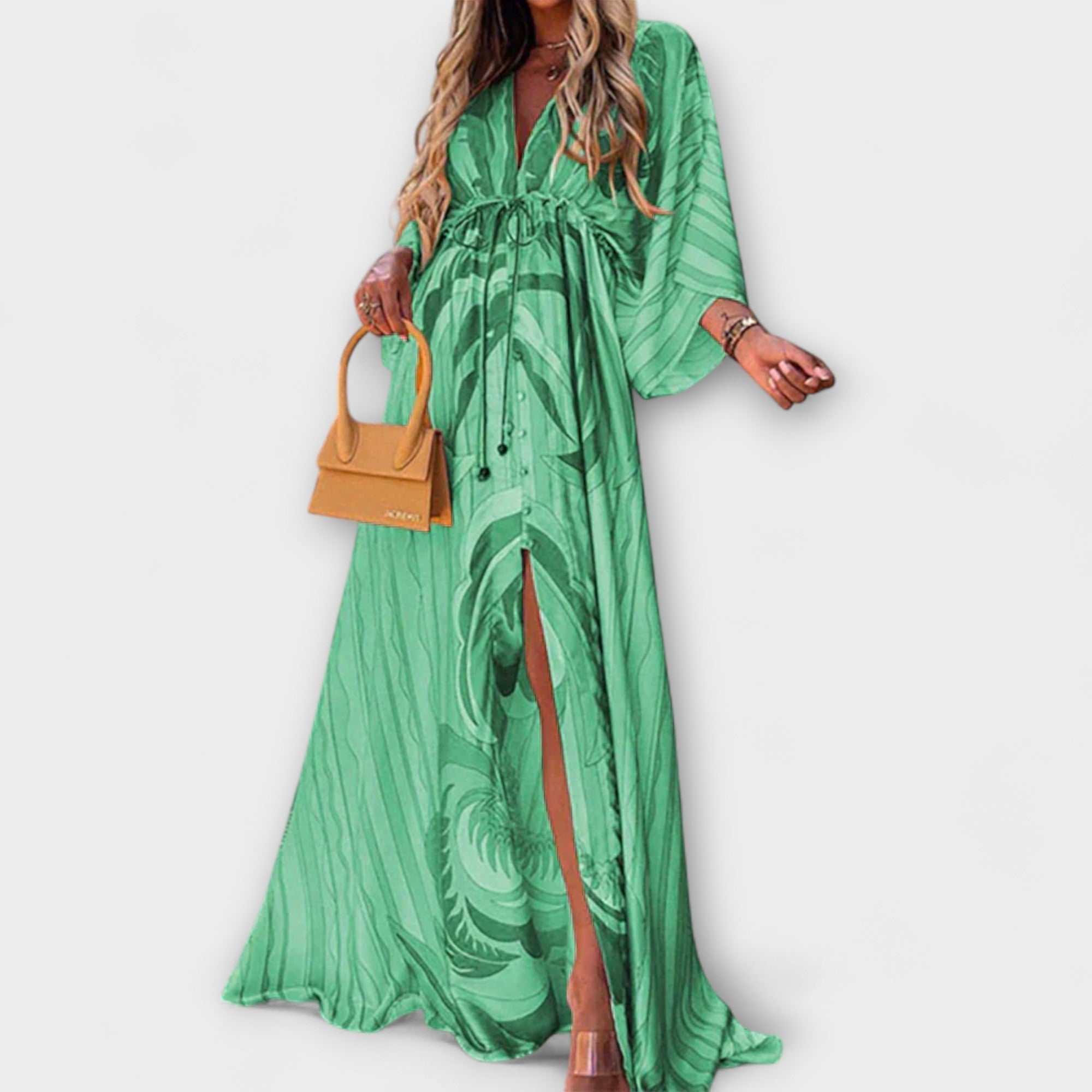 Women's Colorful Maxi Dress – Casual Summer Dress – Isla