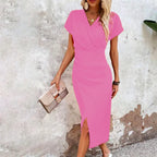 Women's Occasion Midi Dress – Elegant Party Dress – Maggiena