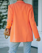 Women's Oversized Blazer – Tailored Casual Blazer – Raine