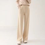 Women's Knit Pants – High Waist Wide Leg Pants