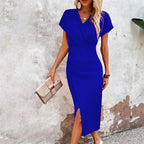 Women's Occasion Midi Dress – Elegant Party Dress – Maggiena