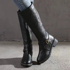Women's Ankle Boots – Orthopedic Faux Leather Boots – Katie