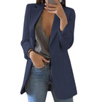 Women's Pocket Blazer – Lightweight Work Blazer – Evelyn
