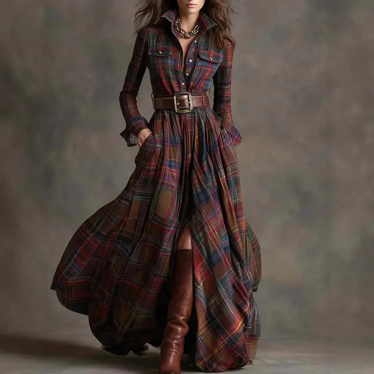 Women's Elegant Maxi Dress – Sophisticated Occasion Dress – Bryanna