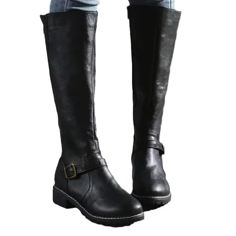 Women's Ankle Boots – Orthopedic Faux Leather Boots – Katie