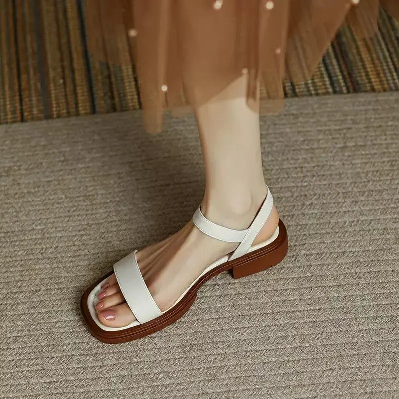 Women’s Vegan Leather Sandals – Soft Comfort Walking Sandals – Molly