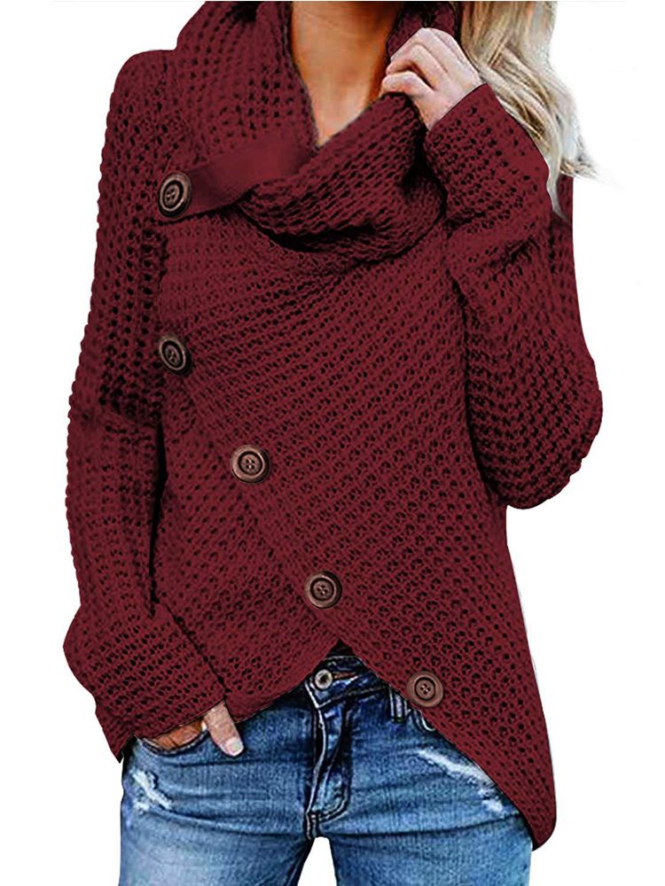 Women's Everyday Long Sleeve Cardigan – Relaxed Cozy Layering Cardigan