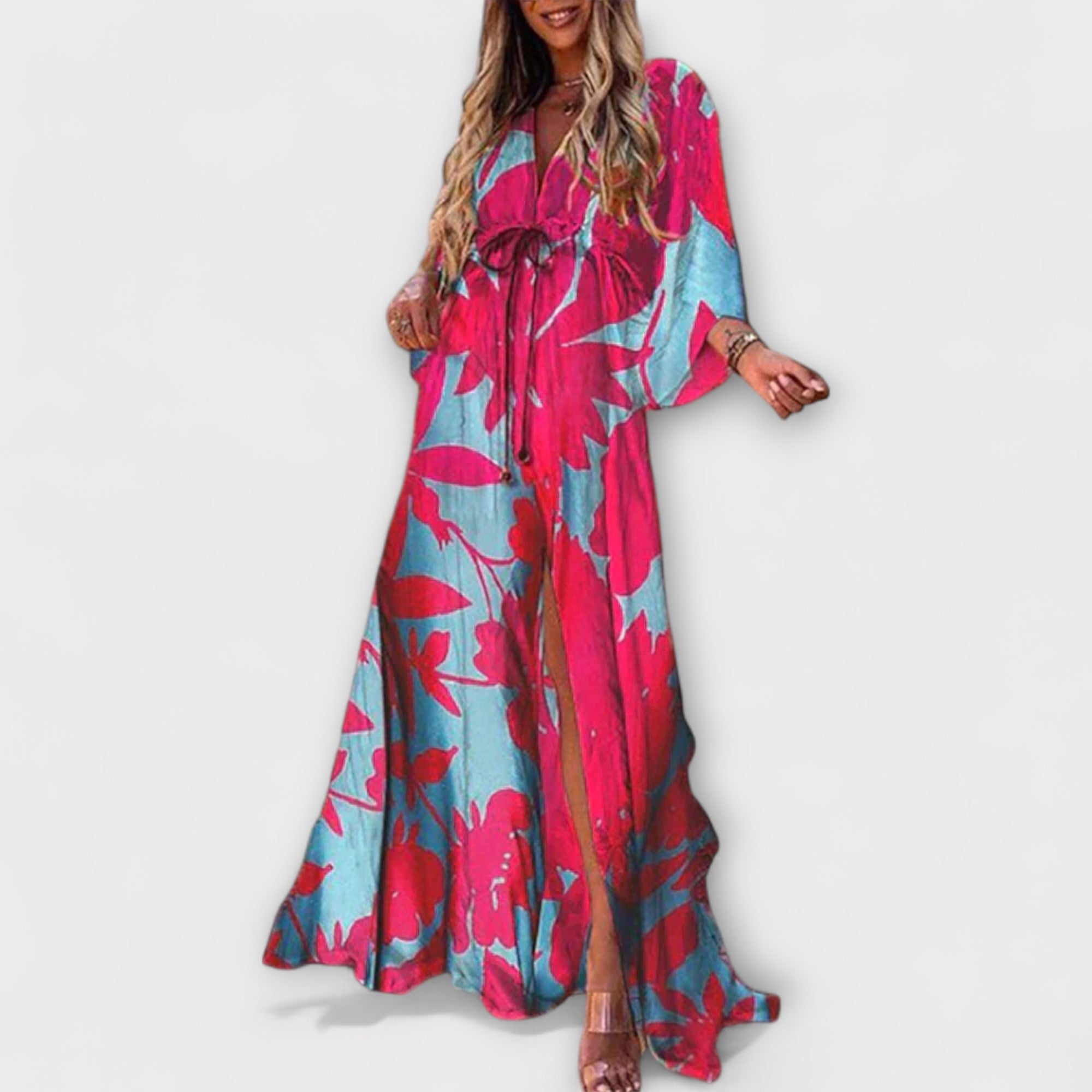 Women's Colorful Maxi Dress – Casual Summer Dress – Isla