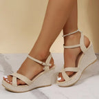 Women's Wedge Sandals – Comfortable Summer Sandals – Lisa