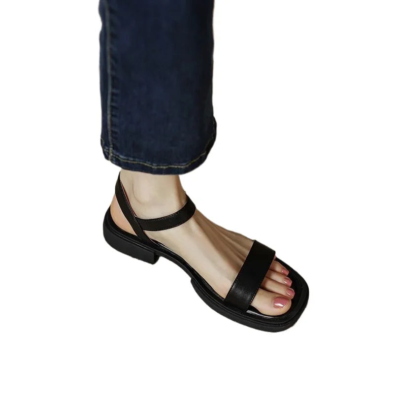 Women’s Vegan Leather Sandals – Soft Comfort Walking Sandals – Molly
