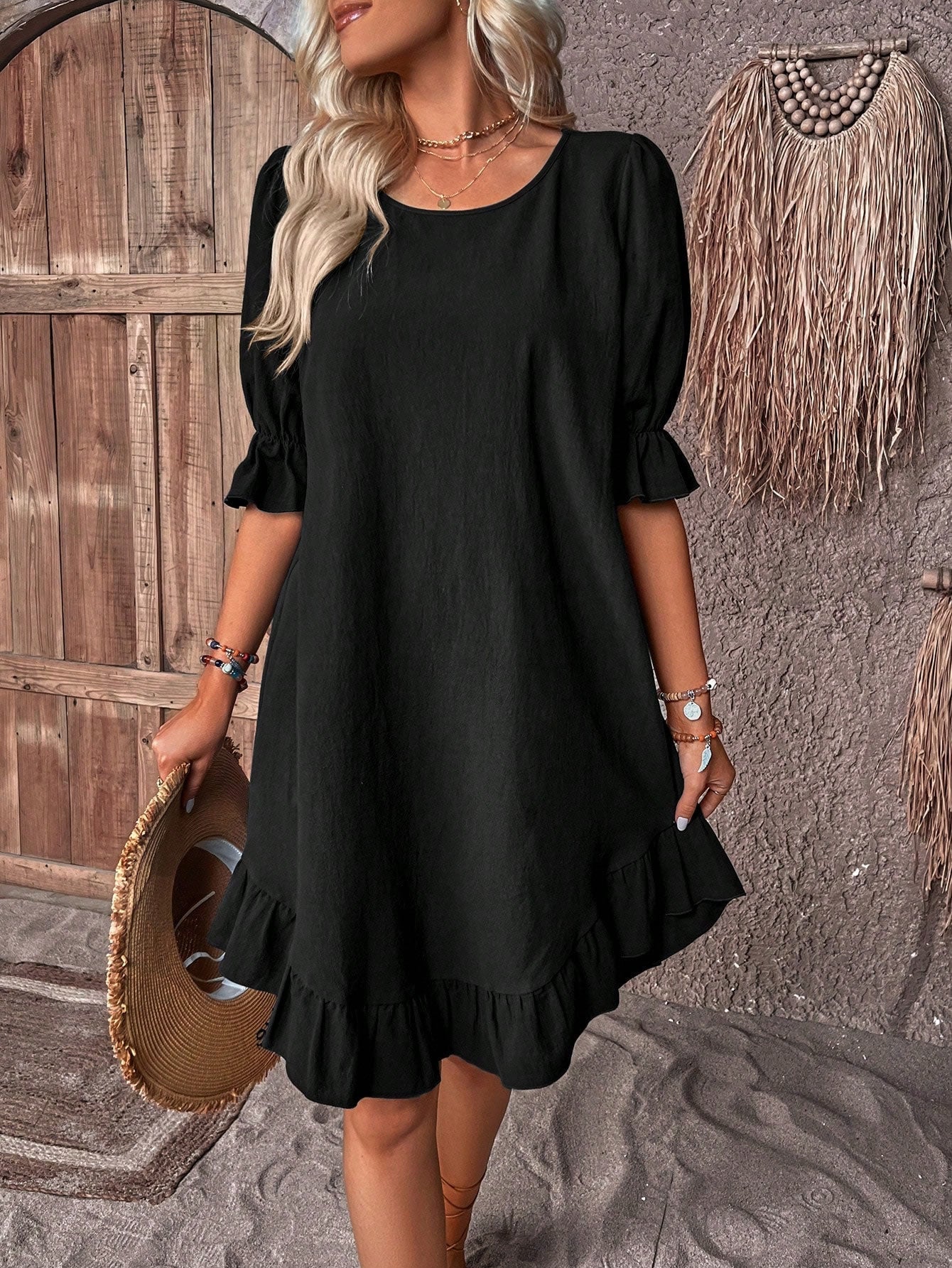Women's Summer Dress – Tummy Control Casual Dress – Caroline