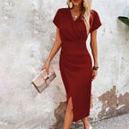 Women's Occasion Midi Dress – Elegant Party Dress – Maggiena