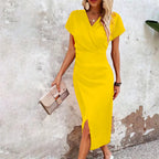 Women's Occasion Midi Dress – Elegant Party Dress – Maggiena